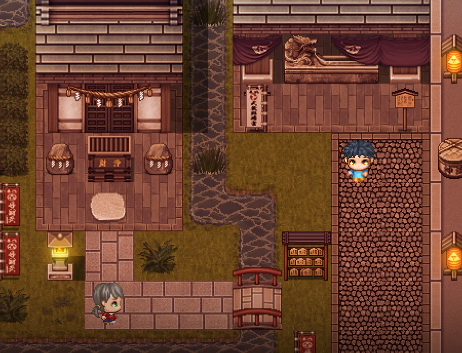 SERIALGAMES Living Good City Tileset - Shrine and Temples SET - RPG Maker MZ - Image 5