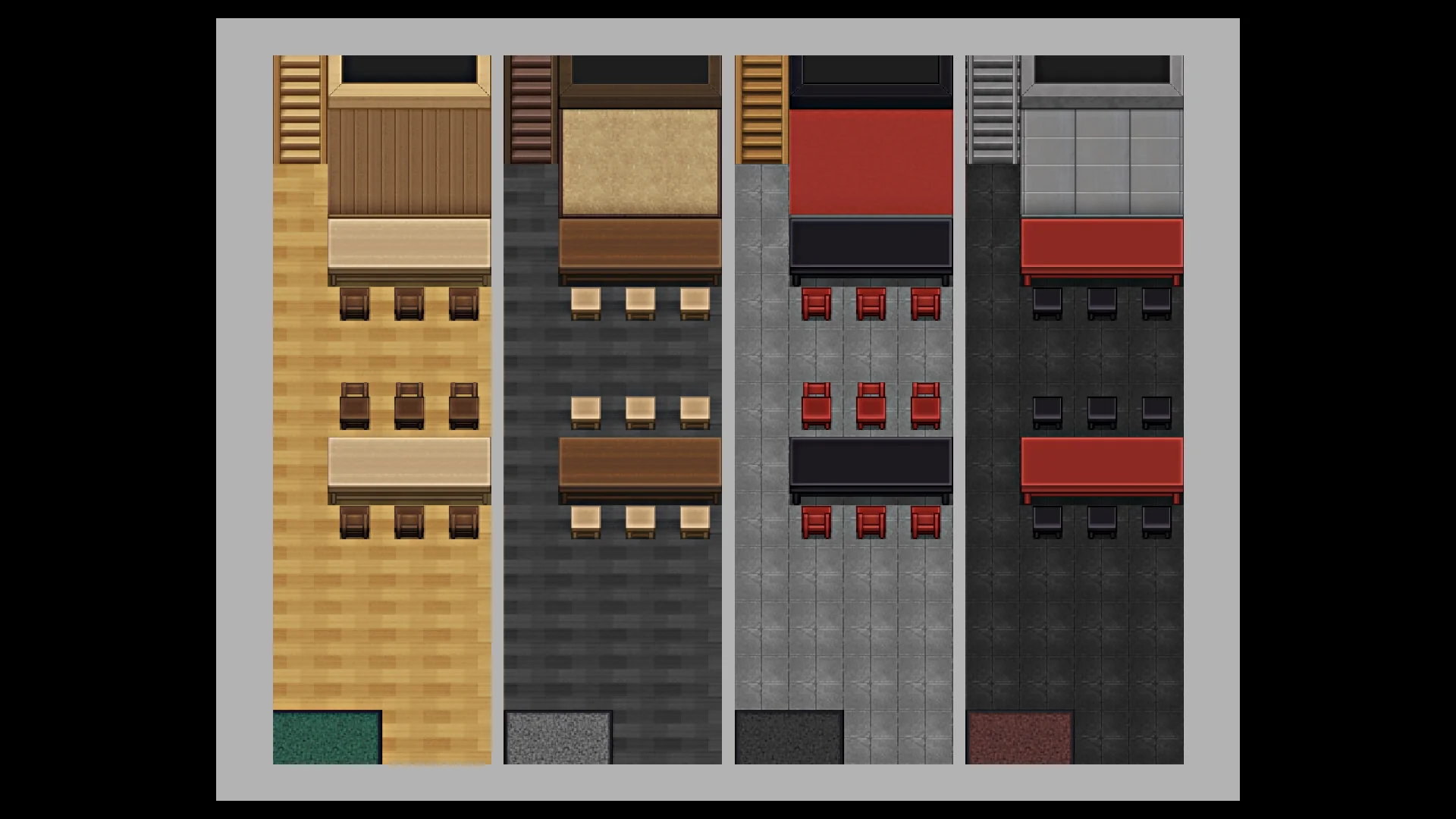 SERIALGAMES LivingGoodCity TILESET Japanese Restaurant SET - RPG Maker MZ - Image 8