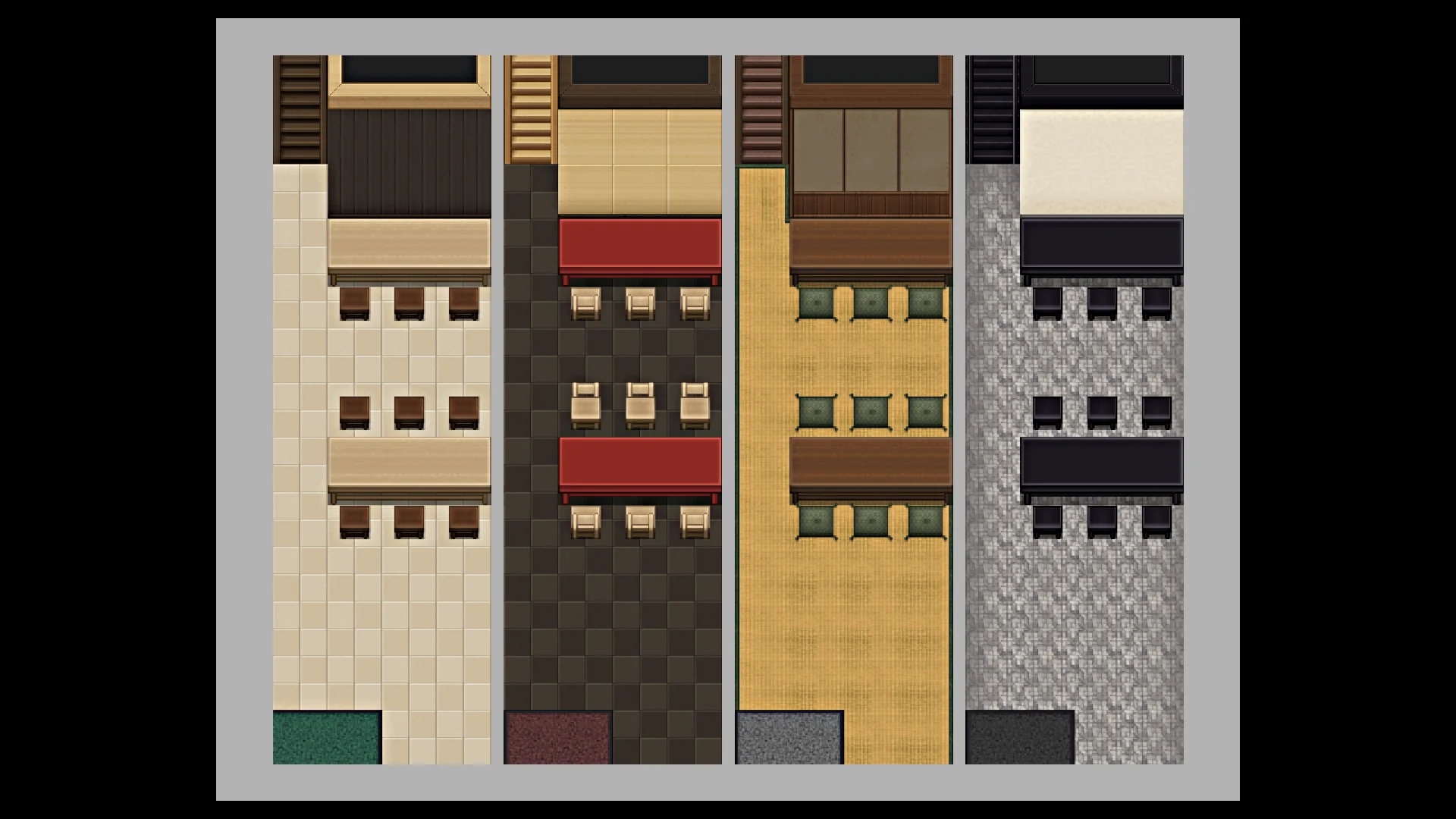 SERIALGAMES LivingGoodCity TILESET Japanese Restaurant SET - RPG Maker MZ - Image 9