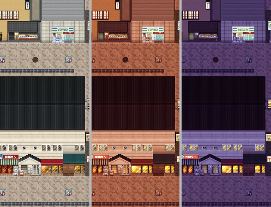 SERIALGAMES LivingGoodCity Tileset - Local Shops Set- RPG Maker MZ - Image 12