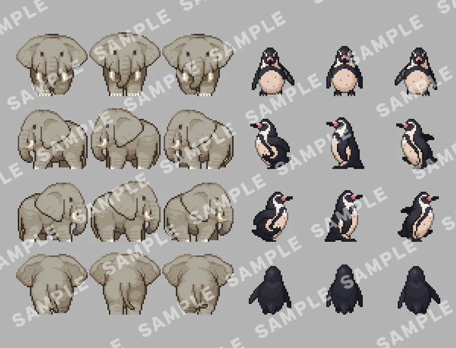 SERIALGAMES LivingGoodCity Tileset - Small Zoo Set - RPG Maker MZ - Image 11