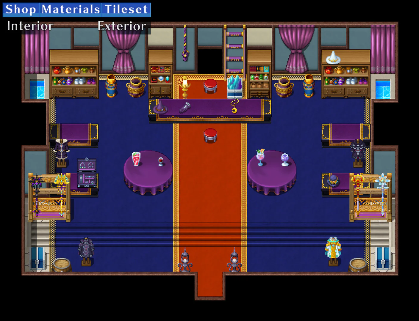 Shop Materials Tileset - Interior / Exterior - RPG Maker MZ - Image 6
