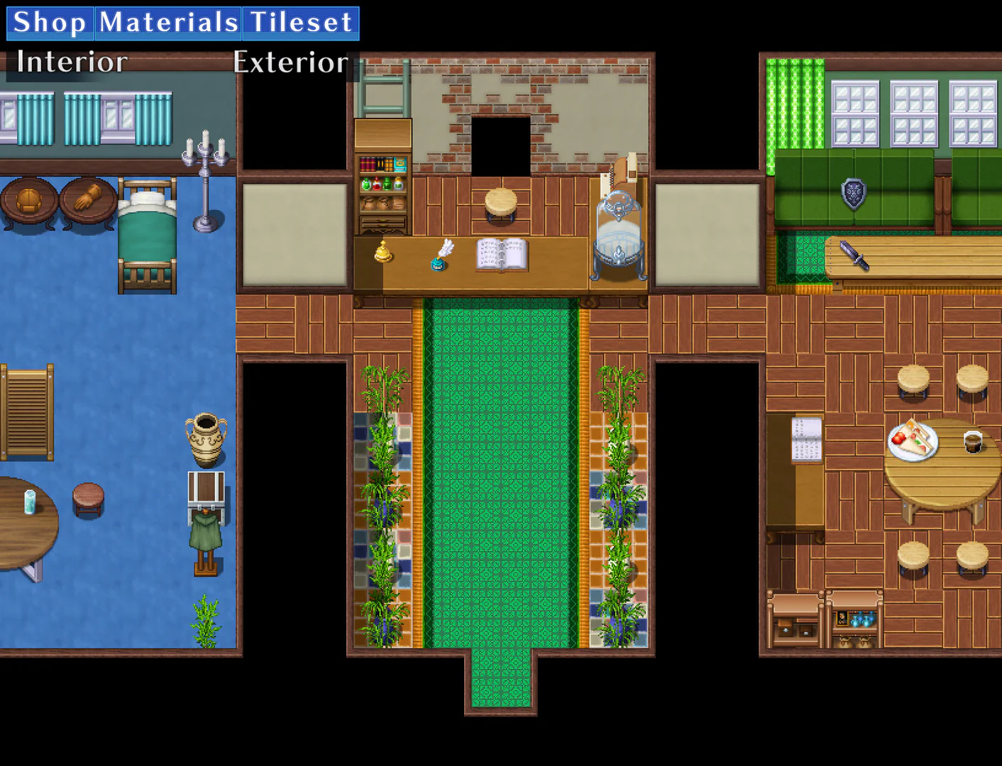 Shop Materials Tileset - Interior / Exterior - RPG Maker MZ - Image 7