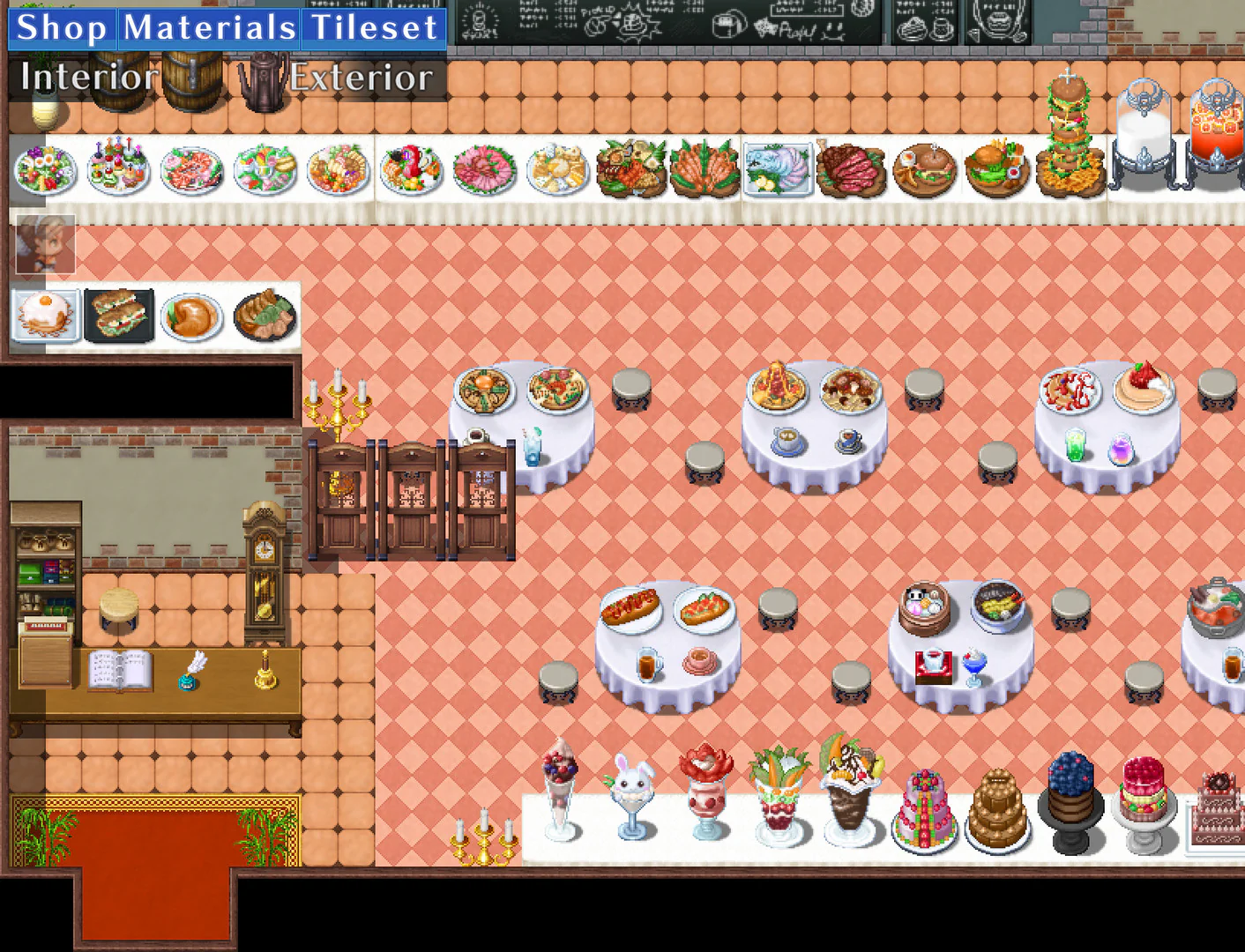 Shop Materials Tileset - Interior / Exterior - RPG Maker MZ - Image 8