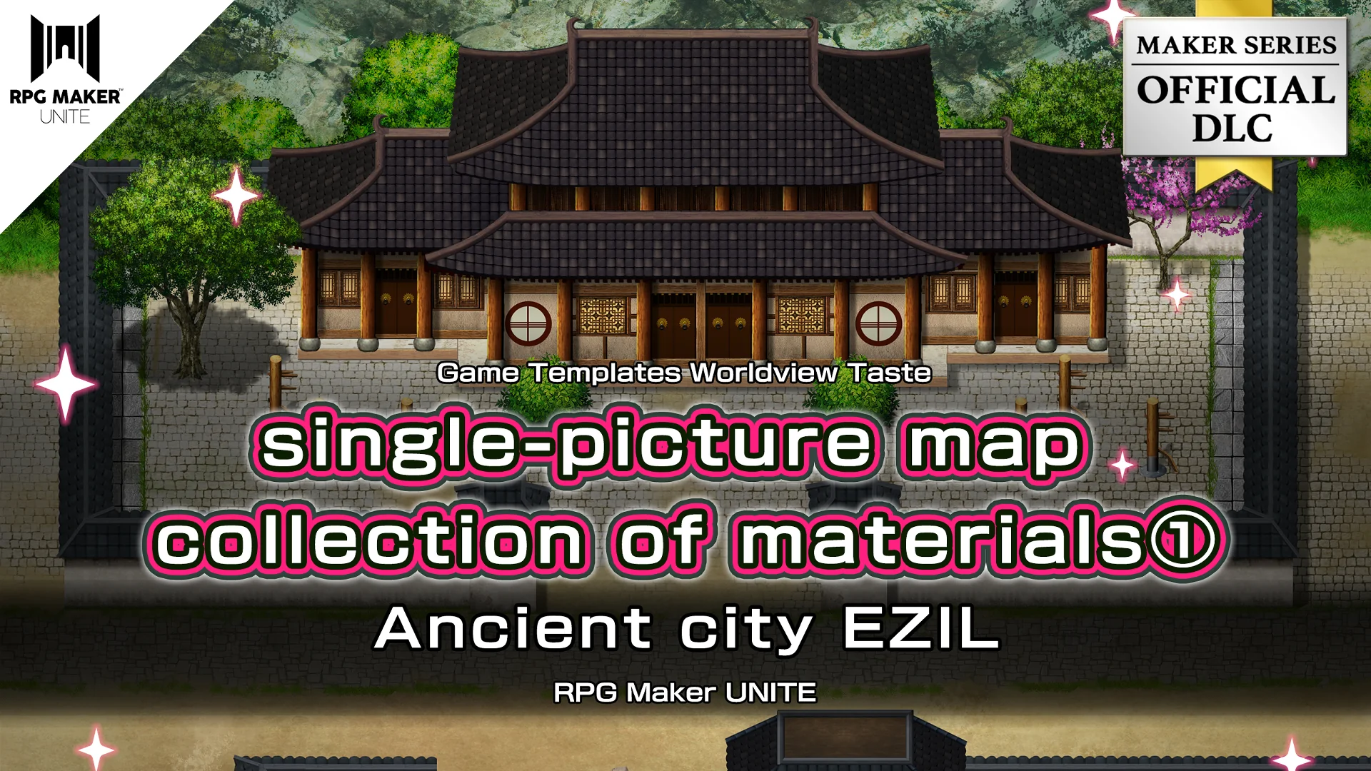 Single-picture map collection of materials1 Ancient city EZIL - RPG MAKER UNITE