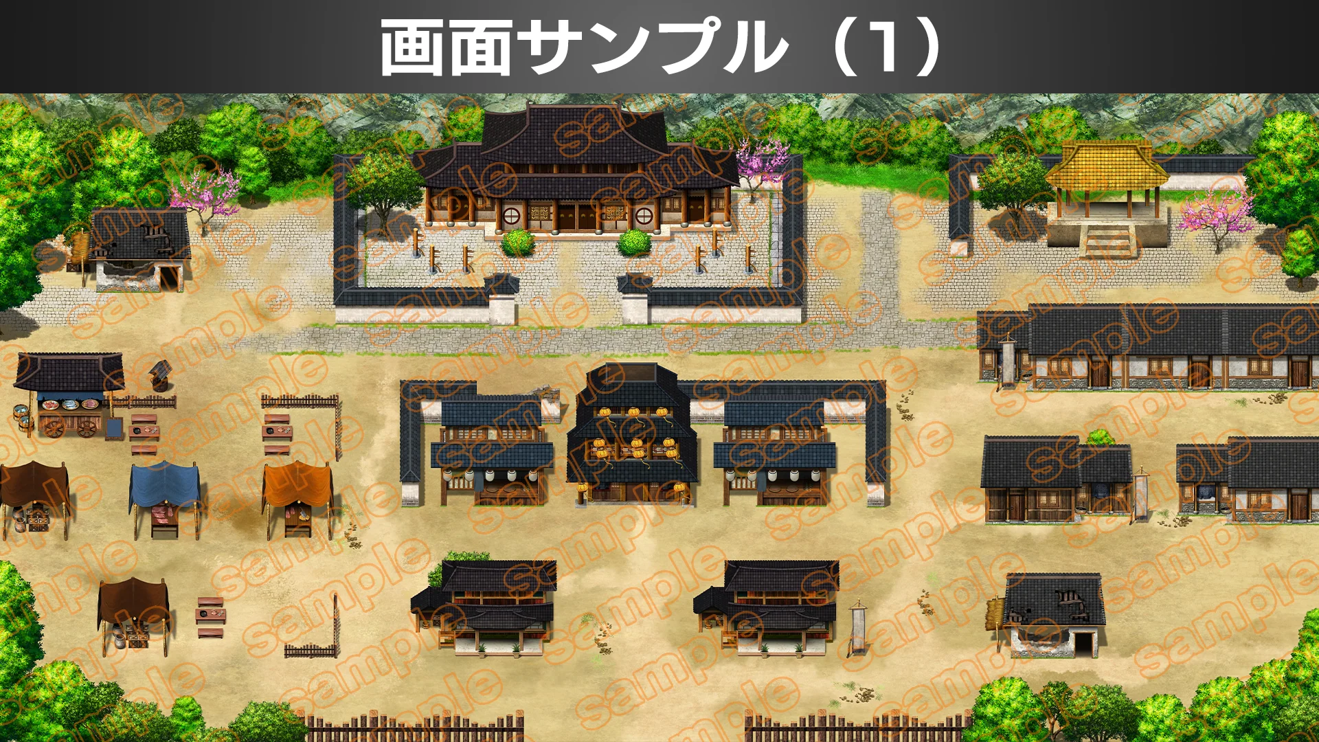 Single-picture map collection of materials1 Ancient city EZIL - RPG MAKER UNITE - Image 2
