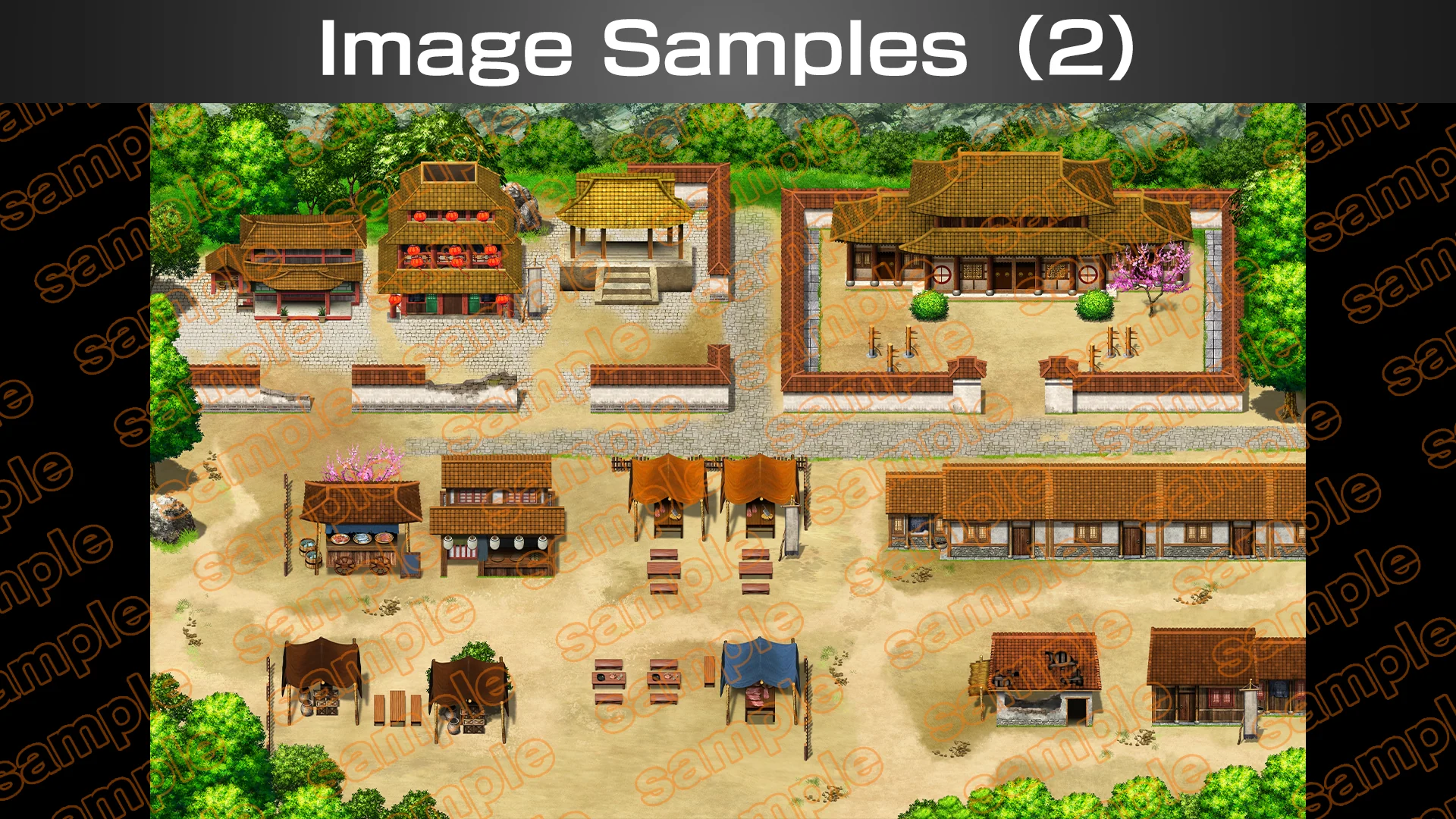 Single-picture map collection of materials1 Ancient city EZIL - RPG MAKER UNITE - Image 5
