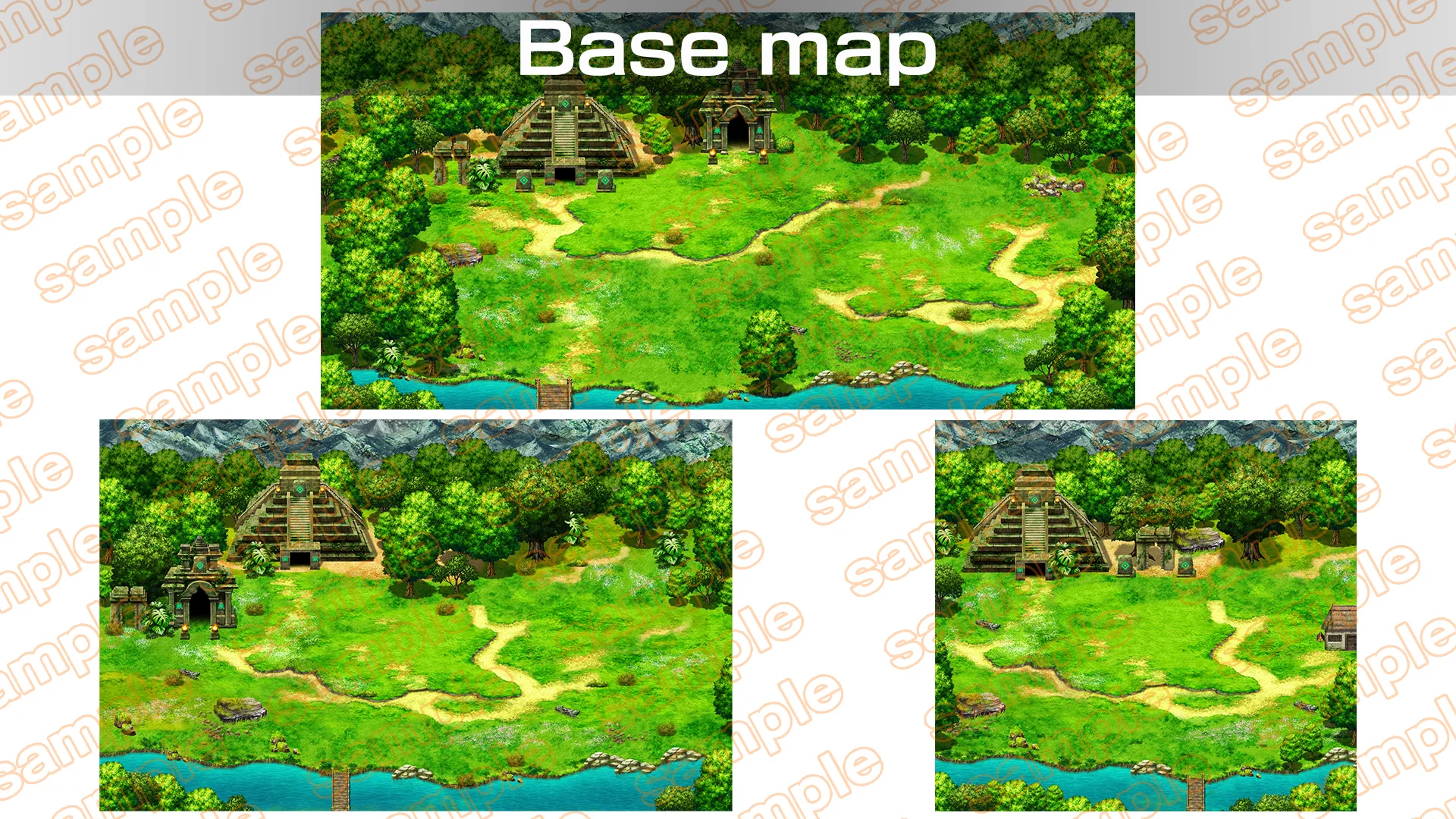 Single-picture map collection of materials3 Southern sea solitary island GOBA - RPG MAKER UNITE - Image 13