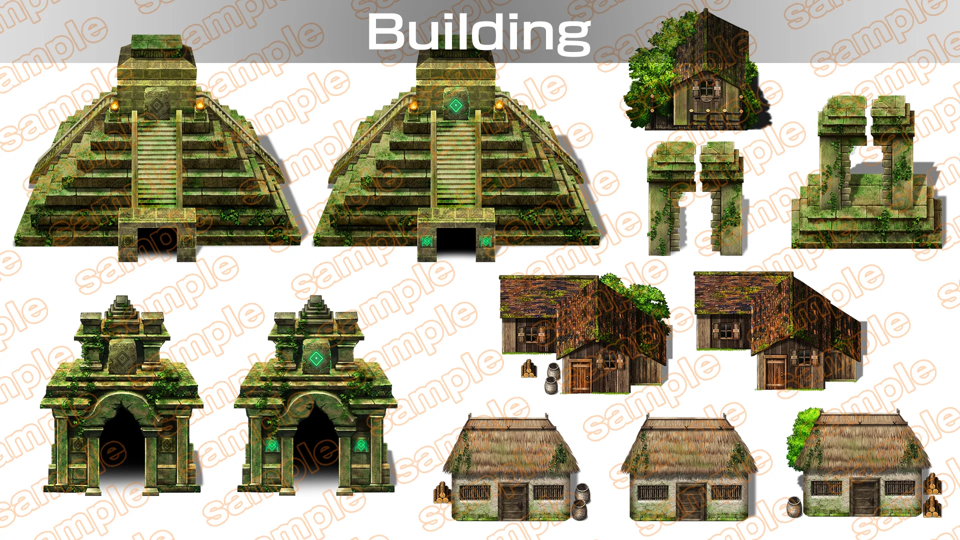 Single-picture map collection of materials3 Southern sea solitary island GOBA - RPG MAKER UNITE - Image 7