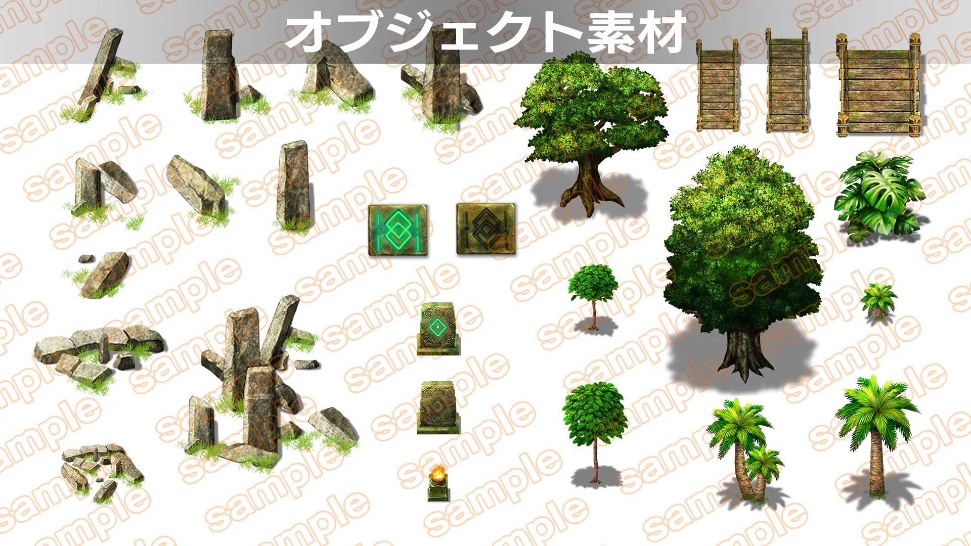 Single-picture map collection of materials3 Southern sea solitary island GOBA - RPG MAKER UNITE - Image 8