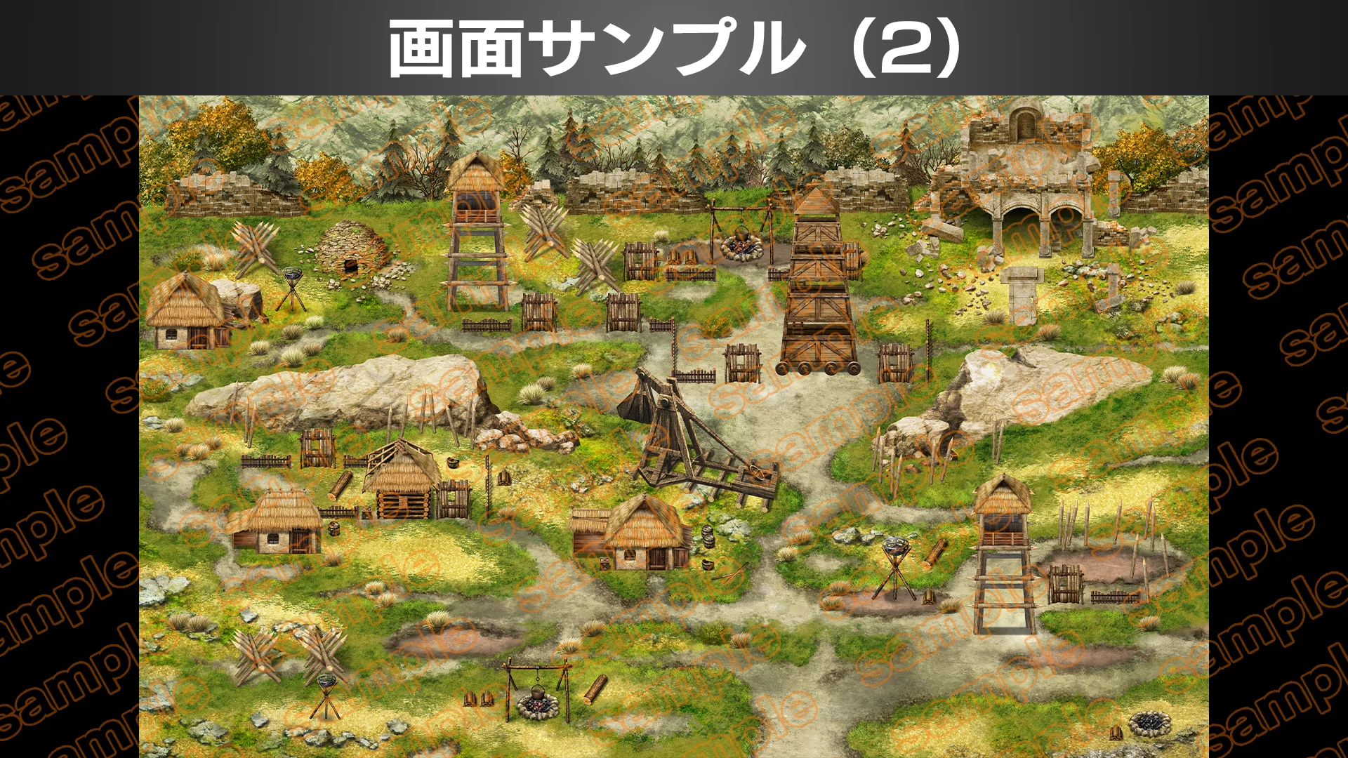 Single-picture map collection of materials4 Frontline defense base ORAD - RPG MAKER UNITE - Image 4