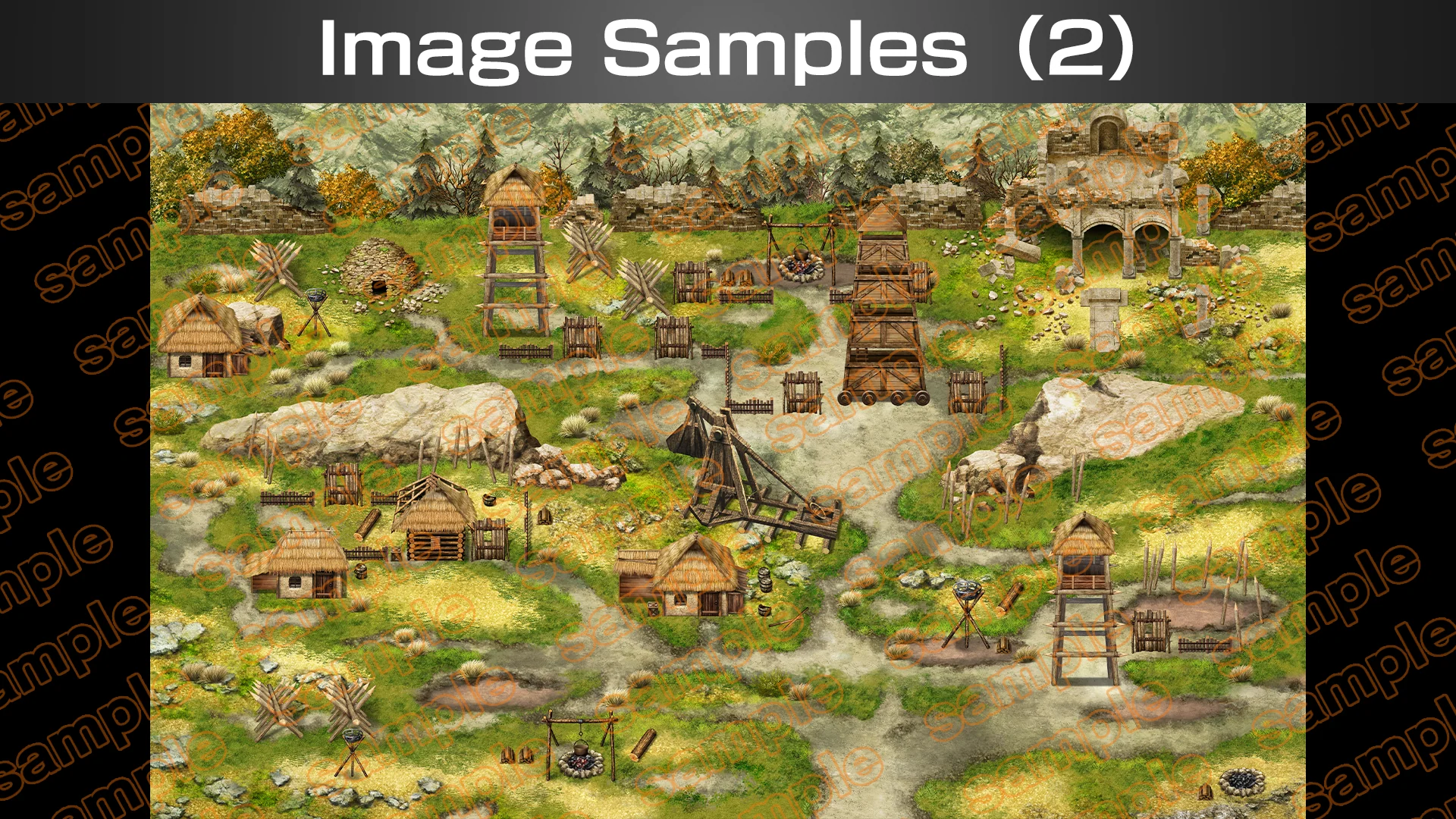 Single-picture map collection of materials4 Frontline defense base ORAD - RPG MAKER UNITE - Image 5