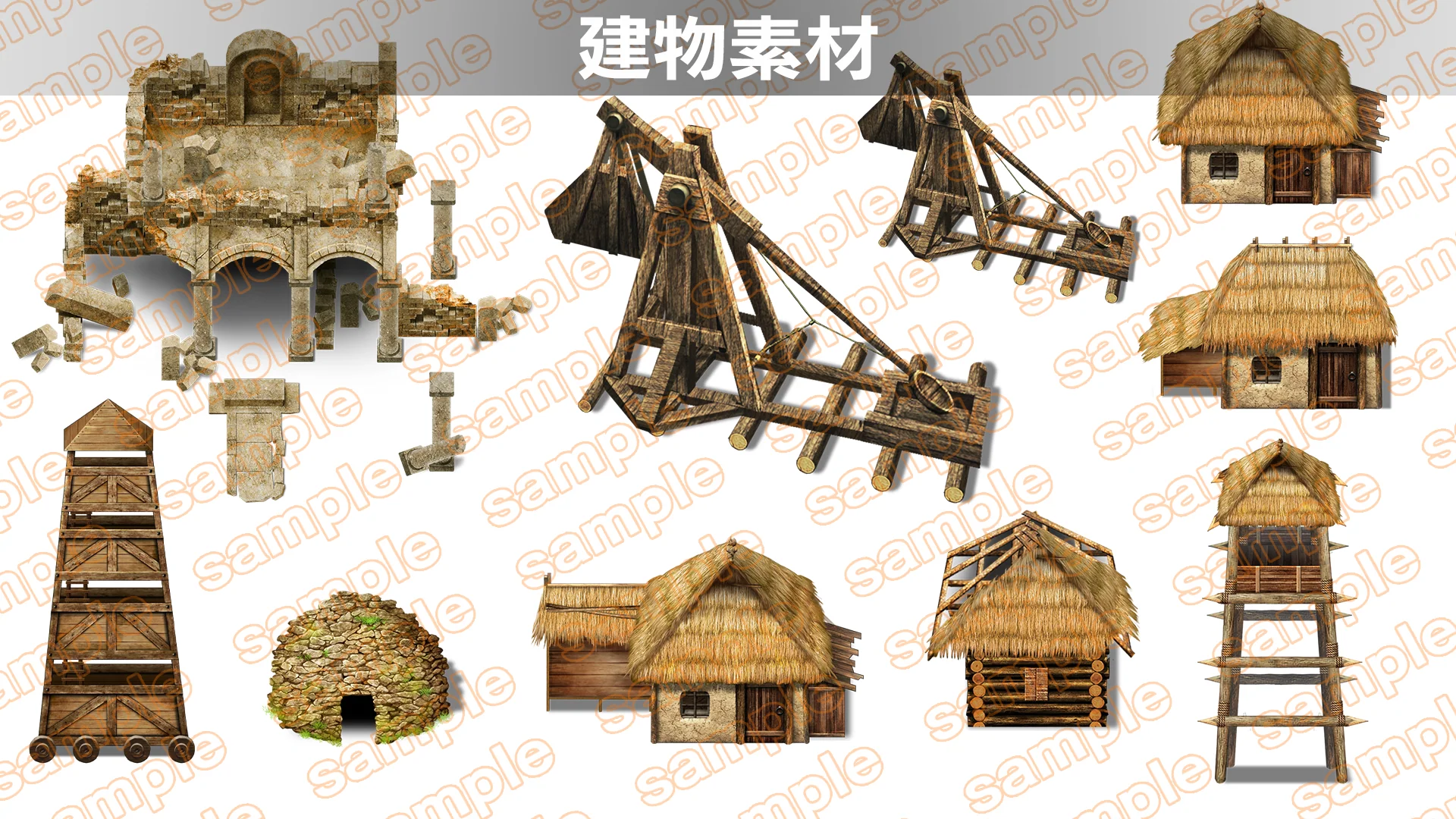 Single-picture map collection of materials4 Frontline defense base ORAD - RPG MAKER UNITE - Image 6