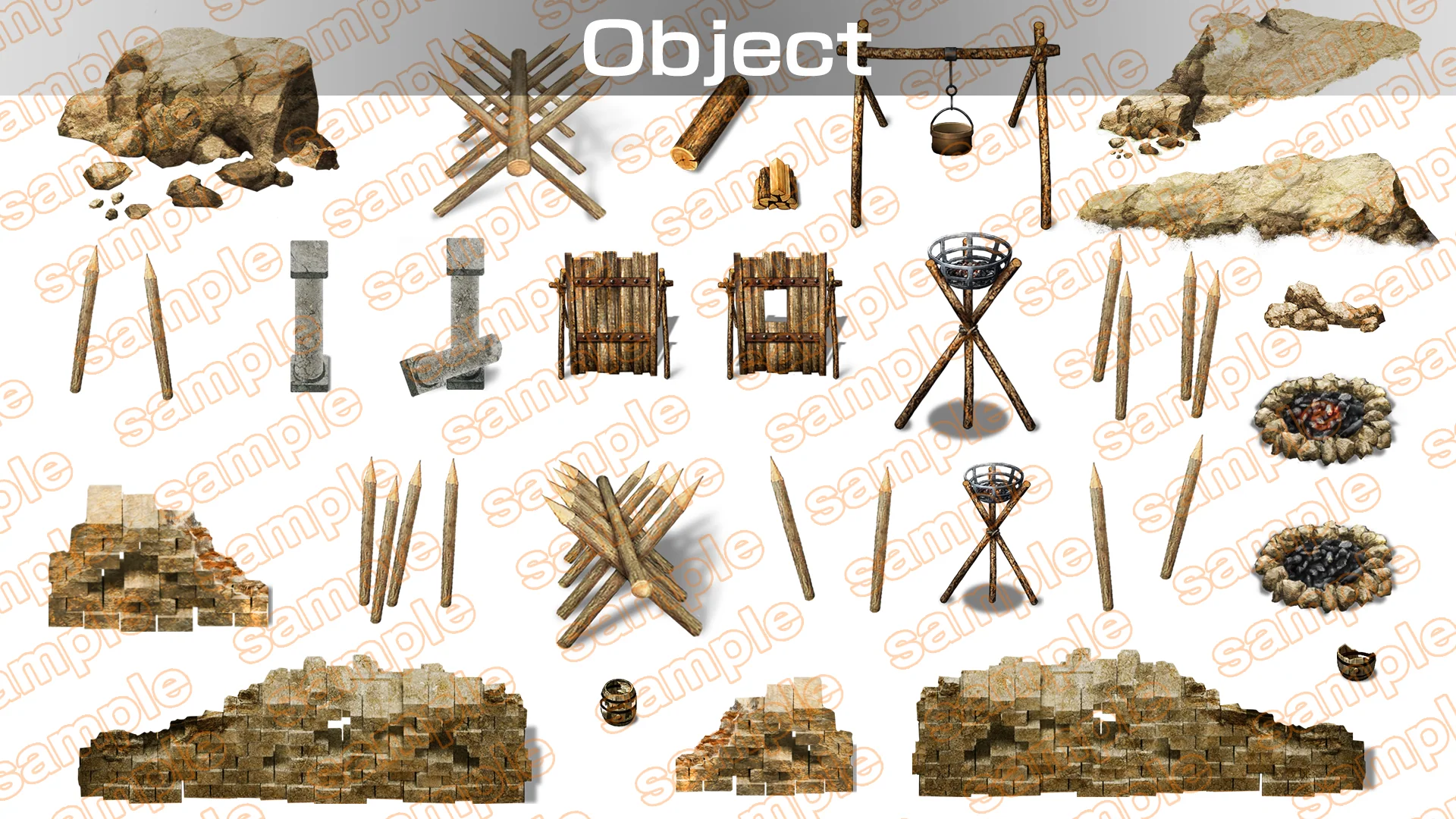 Single-picture map collection of materials4 Frontline defense base ORAD - RPG MAKER UNITE - Image 9