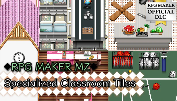 Specialized Classroom Tiles - RPG Maker MZ