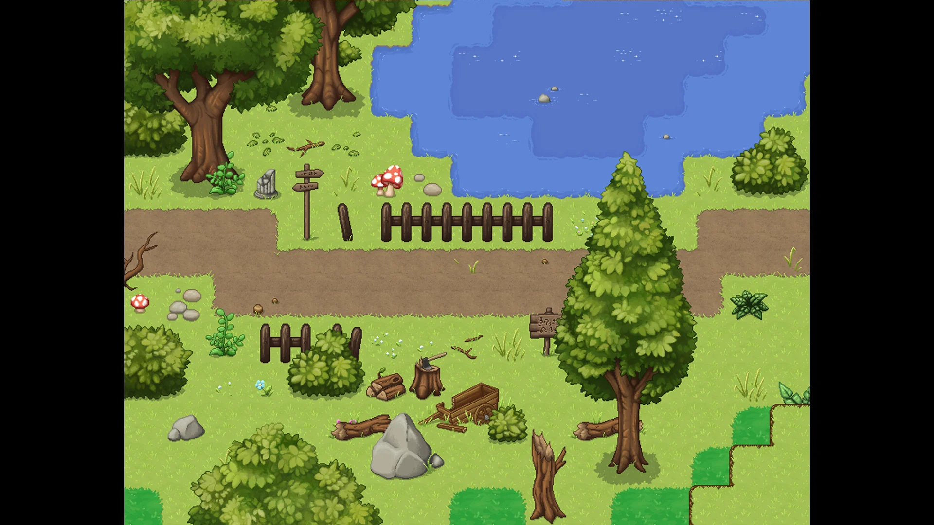 Summer Forest Tileset - RPG Maker MZ - Image 4