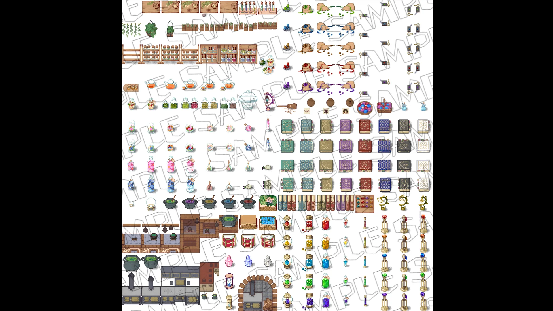 The Apprentice's Workshop Tilleset - RPG Maker MZ - Image 5