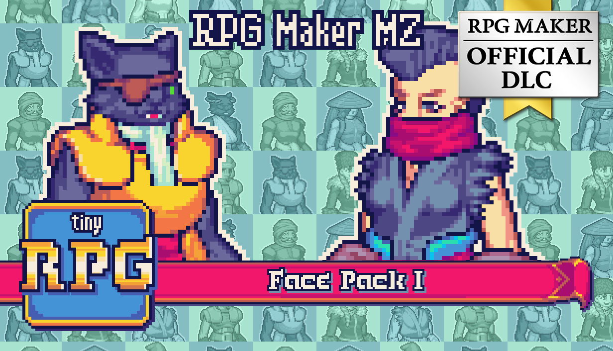 TinyRPG - Face Pack I - RPG Maker MZ