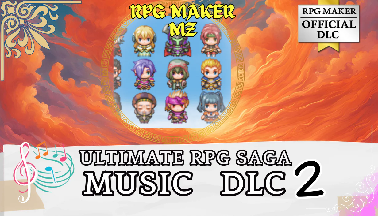 ULTIMATE RPG SAGA MUSIC DLC 2 - RPG Maker MZ
