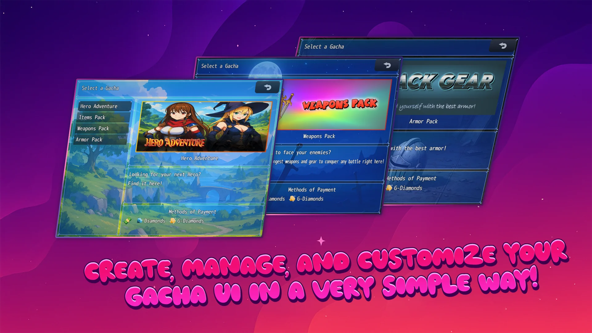 UNDERMAX - Easy Gacha System Plugin - RPG Maker MZ - Image 2