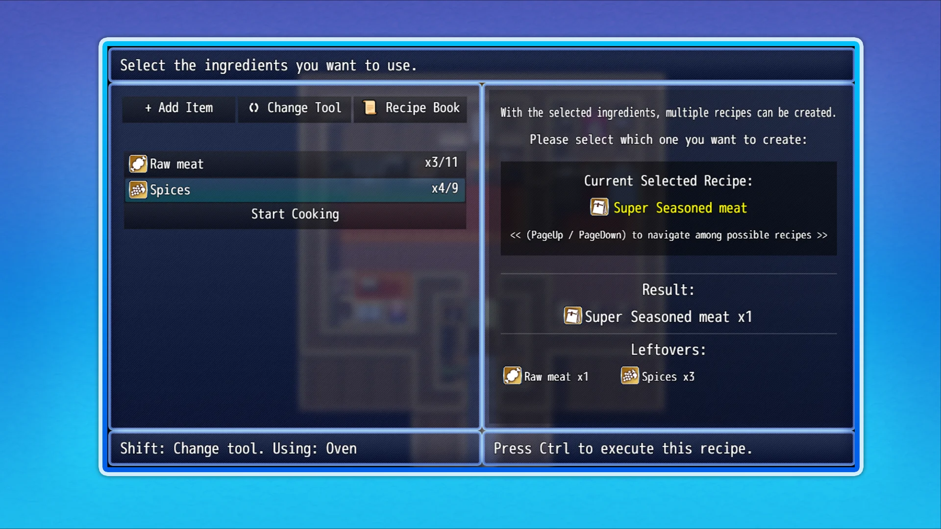 UNDERMAX - Simple Cooking System Plugin - RPG Maker MZ - Image 3