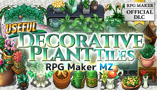 Useful Decorative Plant Tiles - RPG Maker MZ