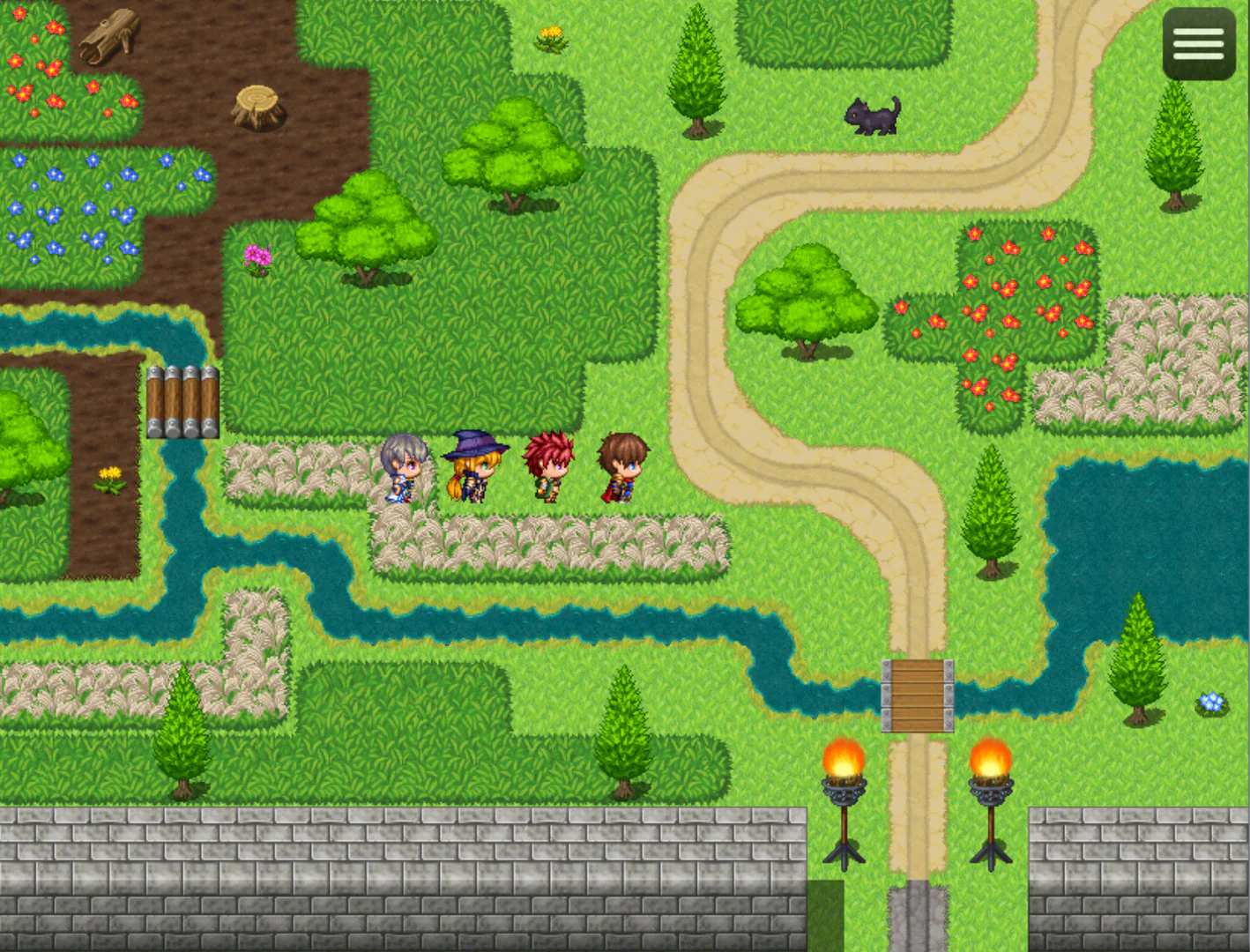 Winding Road and Grassland Tileset - RPG Maker MZ - Image 4